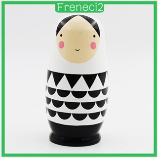 [FRENECI2] ตุ๊กตาไม้ MATRYOSHKA RUSSIAN YM3A สําหรับเด็กผู้หญิง 5 ชิ้น