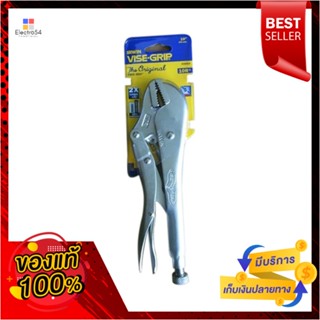 STRAIGHT คีมล็อคปากตรง IRWIN 10 นิ้วSTRAIGHT JAW LOCKING PLIERS IRWIN 10IN