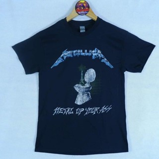 เสื้อวง METALLICA METAL UP YOUR ASS