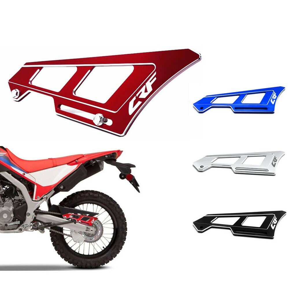 ฝาครอบโซ่โลโก้ CRF สําหรับ Honda CRF300L CRF250L CRF250M RALLY CRF250RL CRF450L CRF450RL CRF1100L CR