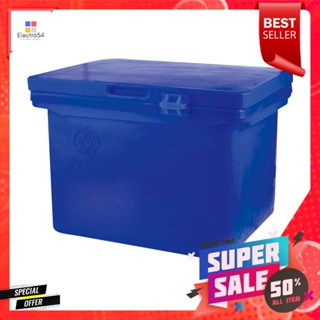 ตู้แช่บานพับBlue60L ลิตรมีหูจับ60สีน้ำเงินPlastic CoolerwithHandle Blue60L