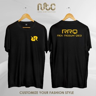 เสื้อยืด ลายเกม REX REGUM QEON ML COMBED 30S DISTRO สําหรับผู้ชาย ผู้หญิง