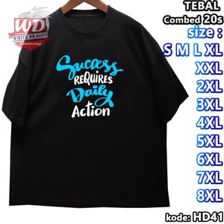 Kaos SUCCESS S M L XL XXL 2XL 3XL 4XL 5XL 6XL 7XL 8XL ขนาดใหญ่ HD41