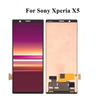 อะไหล่หน้าจอสัมผัส LCD แบบเปลี่ยน สําหรับ Sony Xperia 5 X5 J8210 J8270 J9210