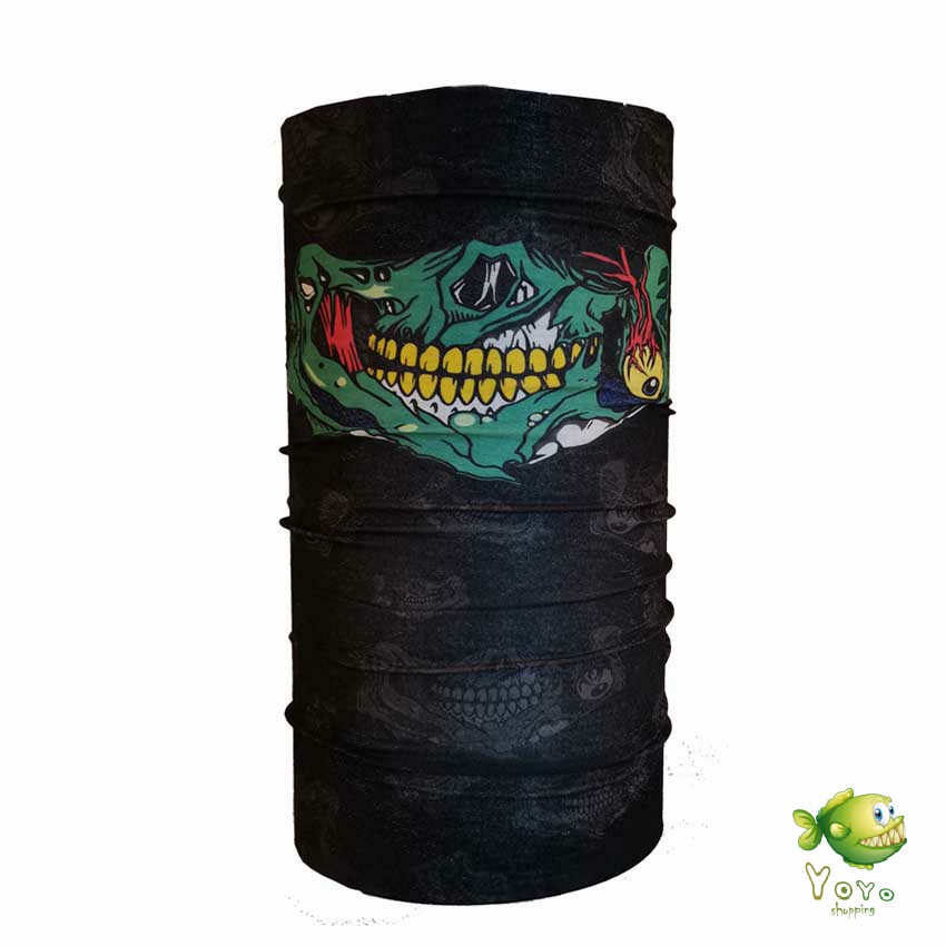 YOYO ผ้าบัฟกันฝุ่น โพกหัว ผ้าปิดหน้า กันแดด เลือกลายได้ แดด UV  Magic turban - รูปที่ 7