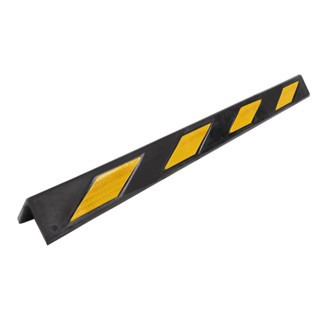 RUBBER ยางกันชนขอบเสา YAMADA 1200x100x10 มม. สีเหลือง/ดำRUBBER CORNER GUARD YAMADA 1200X100X10MM YELLOW/BLACK