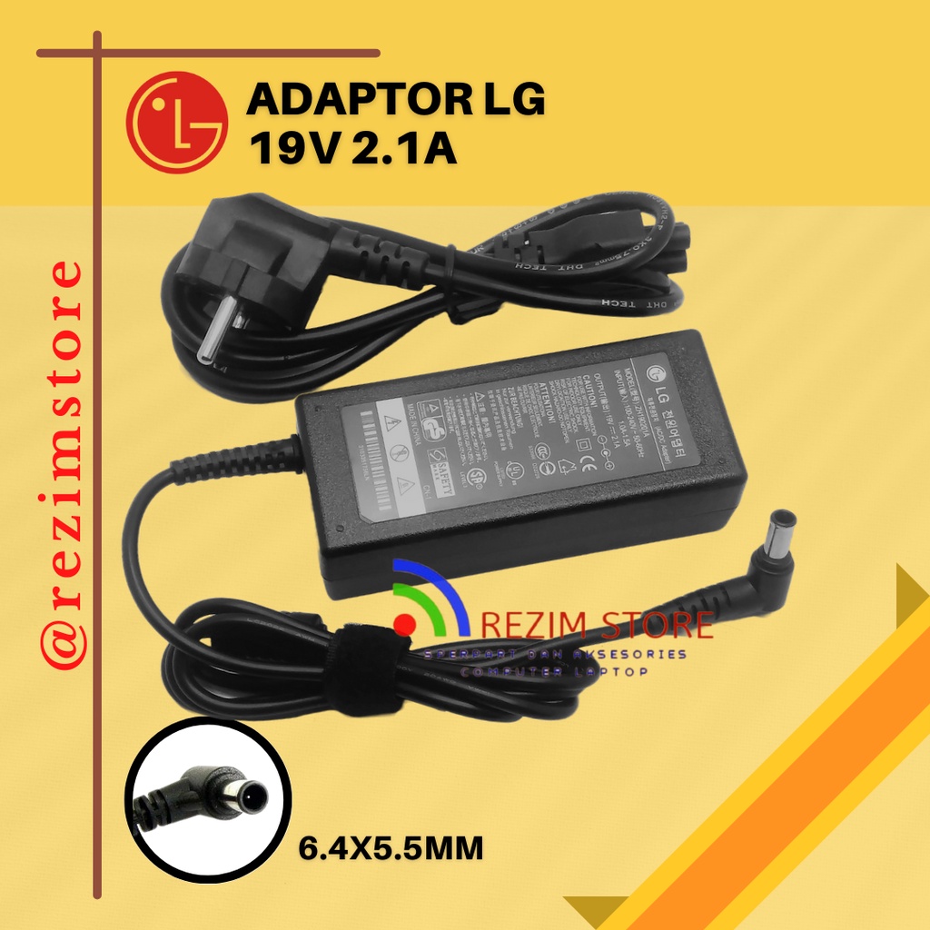 LG 19V 2.1A Power Charger LCD TV LED monitor LG Original 19V 2.1A TV Charger 21 นิ้วถึง 32 นิ้ว