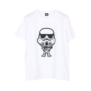 เสื้อยืดโอเวอร์ไซส์Josilins เสื้อยืด ผู้ชาย   ลิขสิทธิ์  สตาร์ วอร์ส  Star Wars  เสื้อคอกลม หลากลาย ผ้ายืด สีขาว ชุ_01