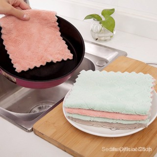 【1 บาท】ผ้าอเนกประสงค์ ผ้าเช็ดจาน ผ้าไมโครไฟเบอร์ Clean Cloths-SK3302