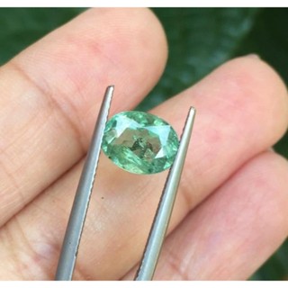 พลอยกรีนทัวร์มารีน (Green Tourmaline) นน1.97กะรัต