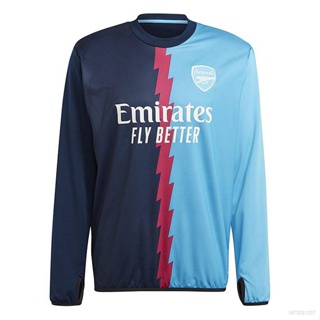 Sy3 Arsenal Jersey เสื้อยืดลําลอง แขนยาว คอกลม พลัสไซซ์ YS3