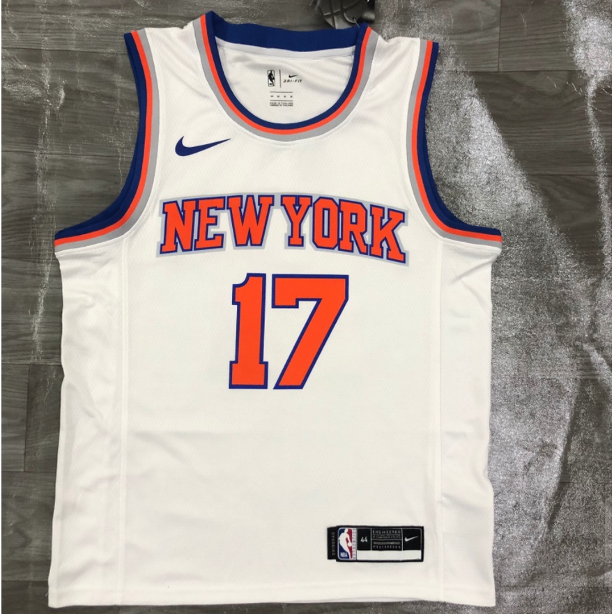 ขายร้อน NBA ผู้ชายs York Knicks #17 Jeremy Lin ร้อนกดเสื้อบาสเก็ตบอลเจอร์ซีย์สีขาว HMplna68BBggal55