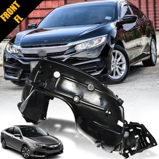 ซุ้มล้อ พลาสติกซุ้มล้อ บังโคลน ด้านหน้า รุ่น ฮอนด้า ซีวิค Honda Civic FC ปี 2 mud-flaps-splash-guards T1