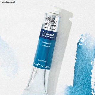 จัดส่งที่รวดเร็ว◄☼Winsor &amp; Newton Cotman (วินเซอร์) สีน้ำ สีน้ำคอทแมน 8 มล.