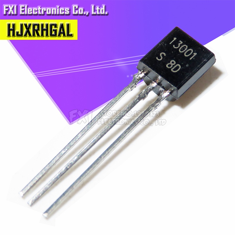 100PCS MJE13001 13001 TO-92 TO92 E13001 ทรานซิสเตอร์ไตรโอดใหม่