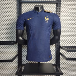 เสื้อทีมชาติฝรั่งเศส France Home เกรด PLAYER เสื้อฟุตบอลเวอร์ชั่นนักเตะ 2022