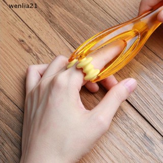 [wenlia21] ลูกกลิ้งยางนวดข้อต่อนิ้วมือ บรรเทาความเครียด