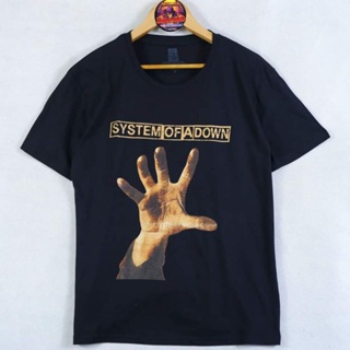 #เสื้อวง Systemofadown ลาย Hand มือ 1 ลิขสิทธิ์แท้