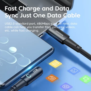 Toocki USB ประเภท C ไปยัง USB C สาย 90 องศาข้อศอก PD 100 วัตต์ชาร์จไฟรวดเร็ว LED สายข้อมูลสำหรับ แล็ปท็อปประเภท C สายข้อมูล