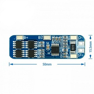 3 series 12V18650 บอร์ดป้องกันแบตเตอรี่ลิเธียม 11.1V 12.6V พร้อมอ การป้องกันกระแสเกิน การชาร์จไฟเกิน และการคายประจุเกิน