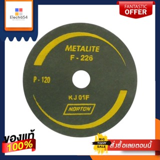 SANDING กระดาษทรายกลม NORTON 4 นิ้ว #120SANDING DISC NORTON 4IN #120