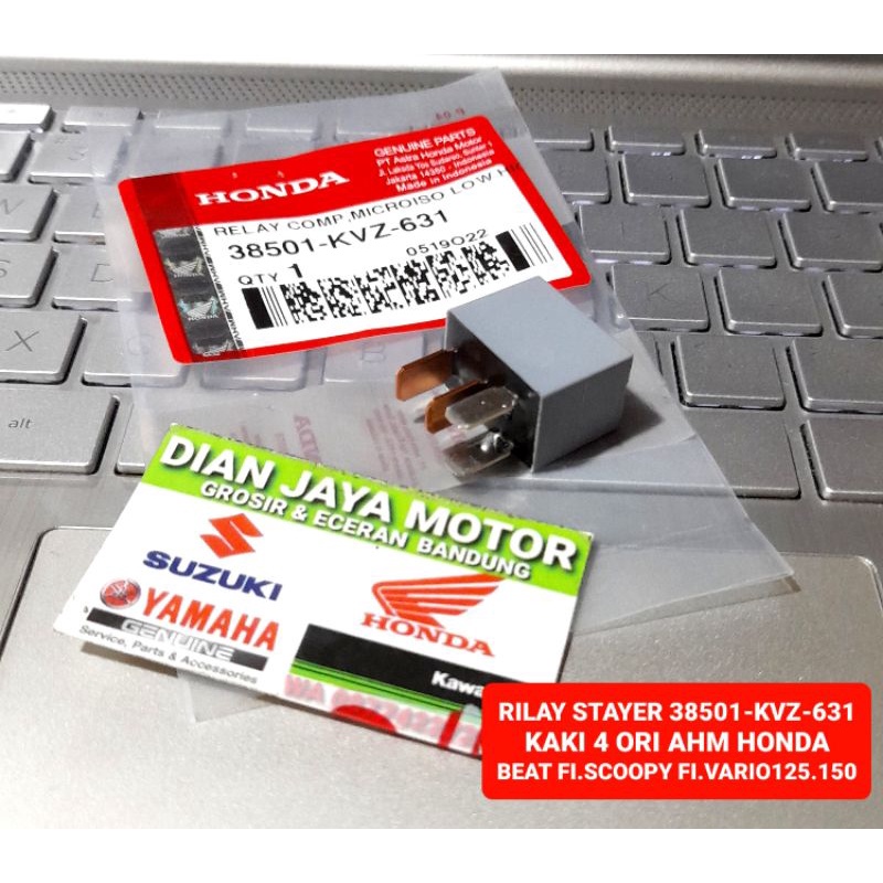 RILAY RILEY COMP STATER 38501-KVZ-631 ORIGINAL AM BEAT FI SCOOPY FI SETREET VARIO 125 VARIO 150 AHM 