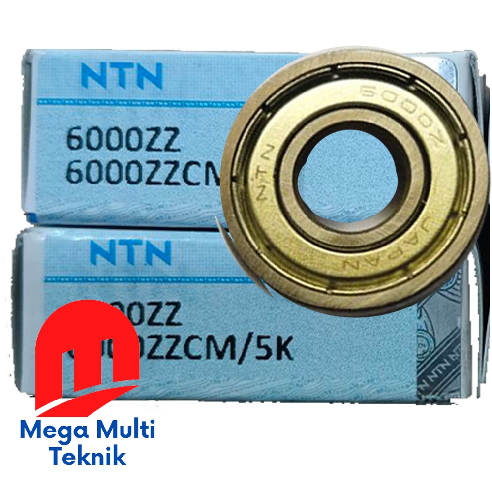 แบริ่ง 6000 ZZ NTN Laher 6000 ZZ NTN