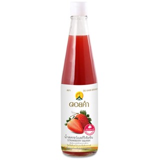 ดอยคำน้ำสตรอว์เบอร์รี่ 500มล.Doikhom Strawberry Squash 500ml.