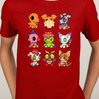 Short Sleeve T-shirt shirt Digimon Adventure Agumon Taichi Yagami Gabumon Yamato anime O-Neck Men Fashion cotton Ca_11