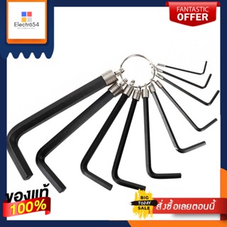 HEX ชุดประแจหกเหลี่ยม STANLEY 69-213 10 ชิ้น/ชุดHEX KEY STANLEY 69-213 10EA/SET