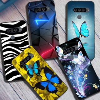 เคสซิลิโคน ลายการ์ตูนผีเสื้อ สําหรับ LG G8S ThinQ LGG8S ThinQ G 8s