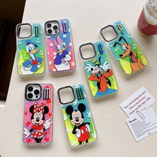 เคสโทรศัพท์มือถือ ลายมิกกี้ โดนัลด์ เรืองแสง สําหรับ Iphone 11 14 13 12 11