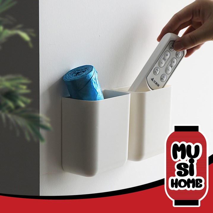 MUSI.HOME【ราคาถูก】CTN118 ชั้นวางของติดผนัง ที่วางของติดผนัง กล่องเก็บของติดผนัง กล่องติดผนัง กล่องใส่ของอเนกประสงค์