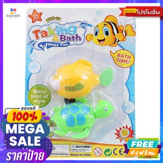 ของเล่นไขลาน รูปสัตว์น้ำ คละแบบ Wind up toys, animal shapes, assorted stylesของเล่นสนาม