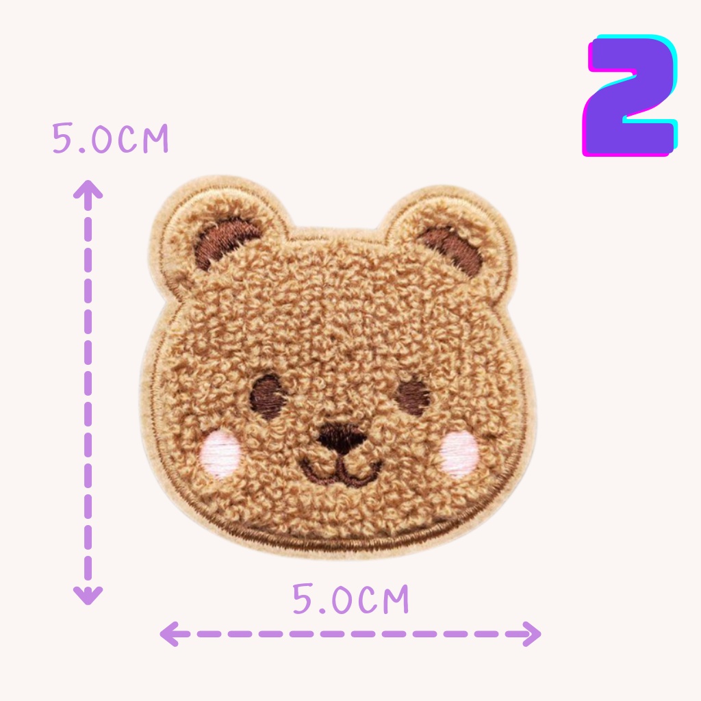 10บาททุกชิ้น  DIY:ตัวรีดติดเสื้อ ตัวรีด กระต่าย หมี แมว ขนปุย ใช้เตารีดรีดติดลงผ้าได้เลยง่ายมากๆๆๆค่ะ