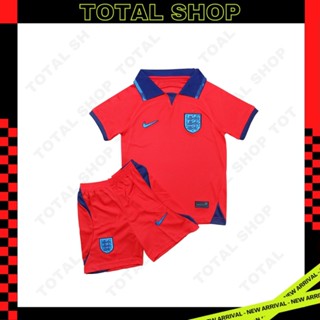 England Away 2022 ชุดฟุตบอลเด็กอังกฤษ2022 ชุดฟุตบอลเด็กอังกฤษแดง