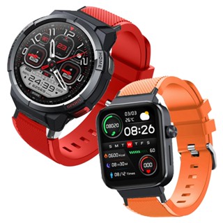 สายนาฬิกาข้อมือ ซิลิโคนนิ่ม สไตล์สปอร์ต สําหรับ Mibro Watch GS Mibro Watch T1 SmartWatch