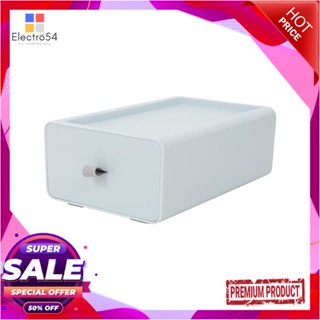 MINI กล่องลิ้นชักเล็ก STACKO CUBE S 13.3x21x8 ซม. สีเทาMINI DRAWER STACKO CUBE S 13.3x21x8CM GREY