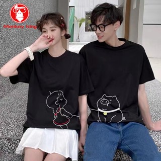 MONKEY KING COD unisex t shirt for Couple korean fashion oversized  top on sale plus size ACM708 #40_05