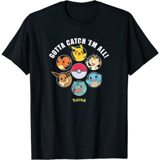 Pokémon Adult Clothes - Gotta Catch Em All Group T-Shirt_07