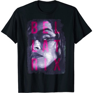 เสื้อยืด Harry Potter Bellatrix Lestrange Portrait Text Overlay T-Shirt For Adult_07