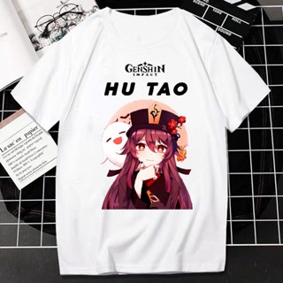 Game Genshin Impact Kawaii Anime Printed Short Sleeve T-Shirt For Men And Women Foa_03
