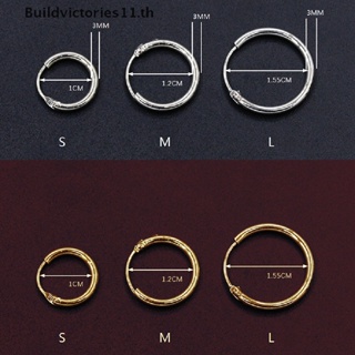 Buildvictories11 ต่างหูสตั๊ด เงินสเตอร์ลิง 2016 สีทอง แฟชั่น