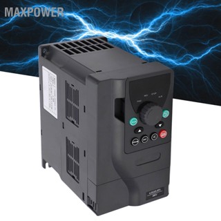  Maxpower อินเวอร์เตอร์ปั๊มพลังงานแสงอาทิตย์โหลดสูง 4KW 3PH DC250‑800V AC380V อินพุต AC0‑380V ตัวแปลงความถี่เอาต์พุต