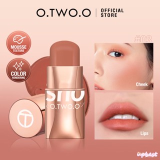 ♕O.tw O.o 6 Colors Blush Cream Stick Vitality Smooth Brightening Contouring Natural Waterproof Sweatproof Long-Lasting Face Cosmetic Upbest