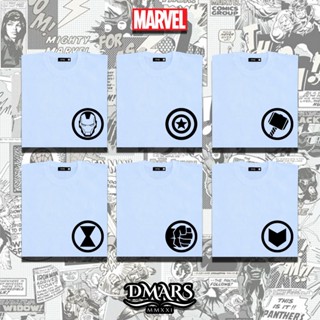 DMARS Marvel Superheroes White Printed Shirts Set 1_03