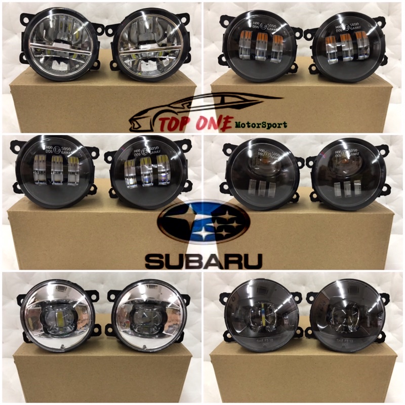 Subaru LED Series 3000K ~ 6000K OEM ไฟตัดหมอก / ไฟสปอร์ต / XV GT GP GJ Forester SJ5 SK7 SJ9 SJ56 201
