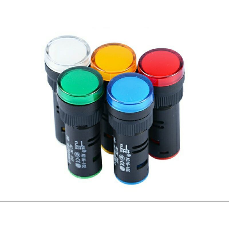 หลอดไฟโชว์  12v 24v 220v  16mm AD-16c LED ไฟแสดงสถานะ - รูปที่ 2