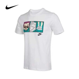 Nike T-shirt mens classic sports round neck short-sleeved T-shirt NK men and women lovers leisure_11