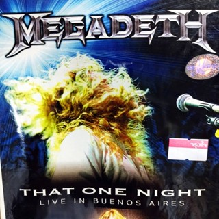 dvd megadeth that one night live in buenos aires concert dvd aps s inter blackmail the universe